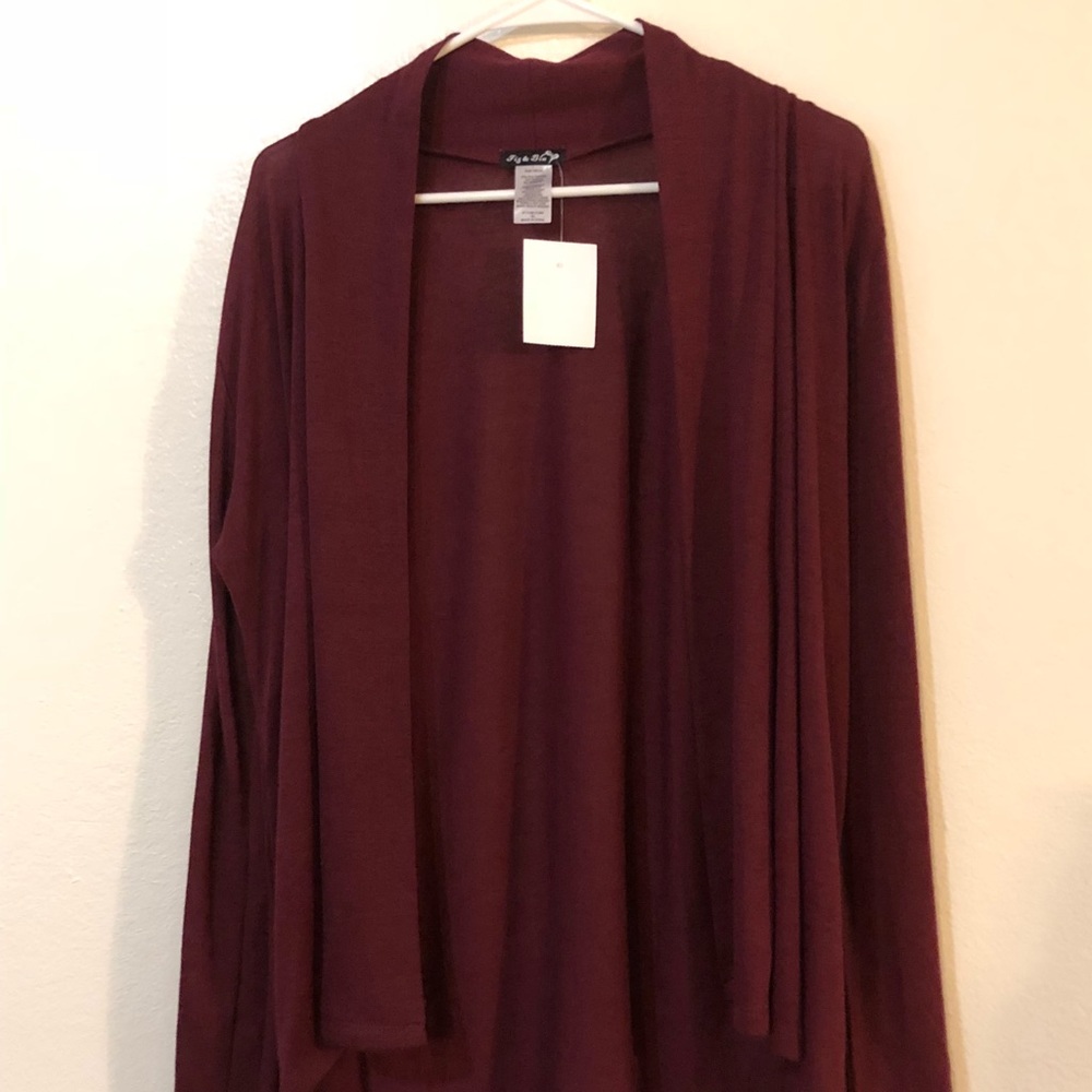 Cardigan: Maroon OR Black